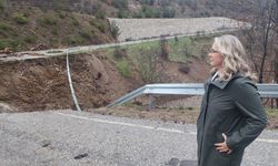 AK Partili Çankırı'dan çöken Yukarıdere Köprüsü’nde inceleme