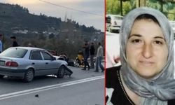 Otomobilin çarptığı motosikletli kadın yola savrularak hayatını kaybetti
