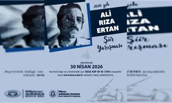 Ali Rıza Ertan Şiir Yarışması 26. kez düzenleniyor: Başvurular başladı!