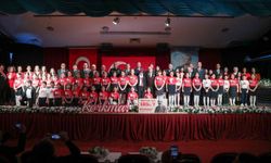 Aliağa’da İstiklal Marşı’nın 105. yılı kutlandı