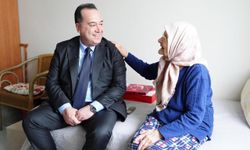 Başkan Dutlulu’dan huzurevine bayram ziyareti