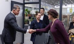 Başkan Tugay, Minguzzi ailesini ağırladı