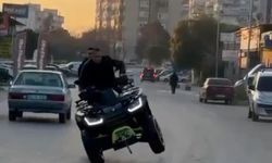 Bornova’da ATV ile tehlikeli gösteri: Cezası ağır oldu!
