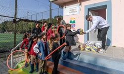 Büyükşehir'den 1500 okula 31 milyonluk spor malzemesi desteği