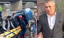 Çaya uçan TIR’ın sürücüsü hayatını kaybetti