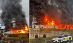 Fındık fabrikasında korkutan yangın: Ekipler seferber oldu!