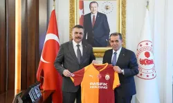 Galatasaray’dan İçişleri Bakanı Mustafa Çiftçi’ye ziyaret