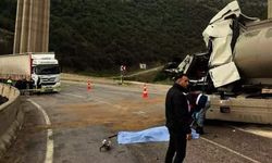 İki tanker kafa kafaya çarpıştı: 1 ölü, 1 yaralı