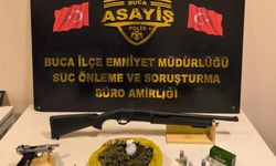 İzmir’de aranan zanlı silah ve yasaklı maddeyle yakalandı