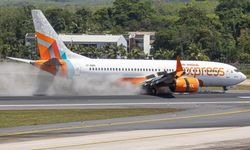 Korku dolu anlar: Yolcu uçağı sert iniş yaptı