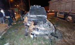 Korkunç kaza! Takla atan araçlar adeta hurdaya döndü...