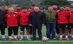 Mesut Ergin Ayvalıkgücü’nü ziyaret etti