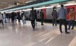 Metro istasyonunda intihar girişimi!