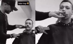 Askere gidicek olan Kubilay Aka saçlarını kazıttığı anları paylaştı