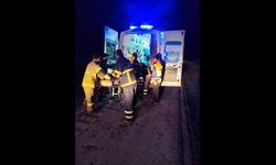 Şarampole yuvarlanan araçta 1 kişi hayatını kaybetti