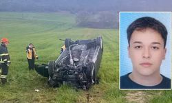 Takla atan otomobilin 19 yaşındaki sürücüsü hayatını kaybetti