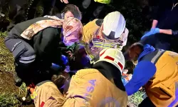 Yağmurun etkisiyle kontrolden çıkan otomobil takla attı: 1 ölü, 3 yaralı