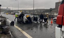 Trafik felç oldu: Tünelde peş peşe kazalar, yaralılar var!