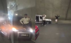 Trafik telihkeye düşürdü: Tünelde araçla dans eden sürücüye ceza