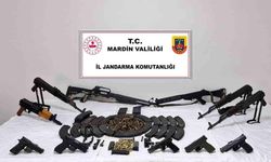 Yasa dışı silah operasyonu: Çok sayıda silah ve mühimmat ele geçirildi