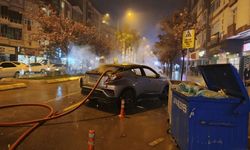 Aile içi tartışma korkunç bitti: Babasının aracını ateşe verdi!