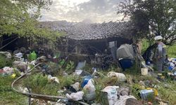 Bağ evinde yangın faciası: Bir kişi feci şekilde can vedi!