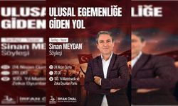 Bayraklı'da 23 Nisan'a özel "Sinan Meydan Söyleşisi"