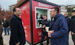 Bornova’da sıcak dayanışma: Çorba ikramı Manisa yoluna ulaştı