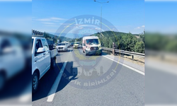 Buca-Bornova otoyolunda zincirleme kaza: Uzun kuyruklar oluştu