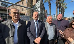 CHP’li Güç ve Arslan Meslek Fabrikası önünde açıklama yaptı