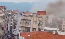 D*hşet anları: Dairesini ateşe verip kaçtı, mahalle ayağa kalktı!