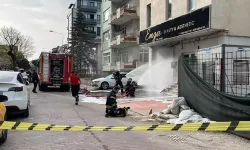 Doğal gaz kutusu alev aldı: Ekipler seferber oldu!