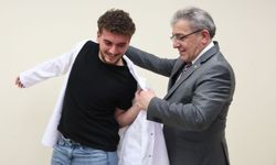 Geleceğin veteriner hekimleri beyaz önlüklerini giydi