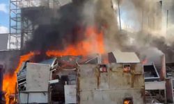 Hurdacılar sitesinde yangın paniği: Yoğun duman gökyüzünü kapladı!