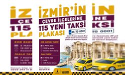 İzmir’in çevre ilçelerine 115 yeni taksi geliyor