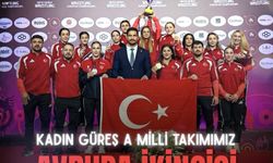 Kadın Güreş Milli Takımımız Avrupa ikincisi oldu