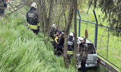 Kalp krizi geçirdi, araç şarampole uçtu: 1 ölü