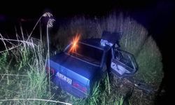 Kanala uçan otomobilde facia: 2 ölü, 5 yaralı