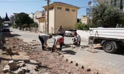 Kemalpaşa'da yol çalışmaları hız kazandı