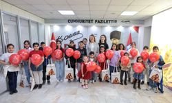 Konaklı çocuklar, 23 Nisan’da 'huzur ve güvenlik' diledi