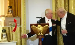 Kral Charles’tan Trump’a çan hediyesi
