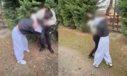 Liseli kızlar arasında parkta şiddet: D*hşet anları kamerada
