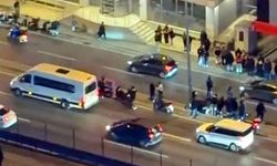 Kontrolden çıkan motosikletin savrulmasıyla yola düşen motokurye öldü