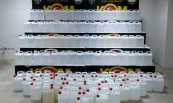 Sahte alkol operasyonu: 1,8 ton kaçak etil alkol ele geçirildi