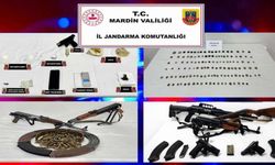 Silah ve tarihi eser kaçakçılığı operasyonu: 6 gözaltı