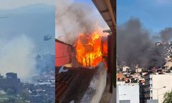 SON DAKİKA | İzmir İkiçeşmelik'te bulunan gecekonduda yangın çıktı