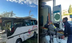 Tarım işçilerini taşıyan midibüsü devrildi! Çok sayıda yaralı var