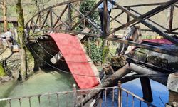 Facianın eşiğinden dönüldü: Asma köprü çöktü, yaralılar var!