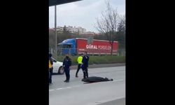 Üst geçitten atlayan kişi hayatını kaybetti