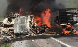 Alevlerin içinde can verdiler: Feci kazada ölenlerin kimlikleri açıklandı